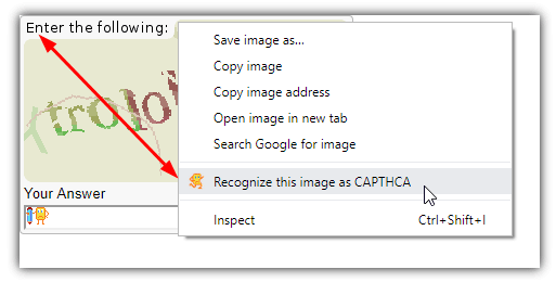 Buster: Captcha Solver for Humans extension - Opera add-ons