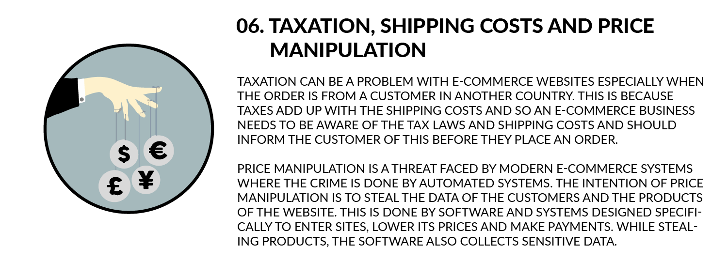 Taxation, Shipping Cost and Price Manipulation