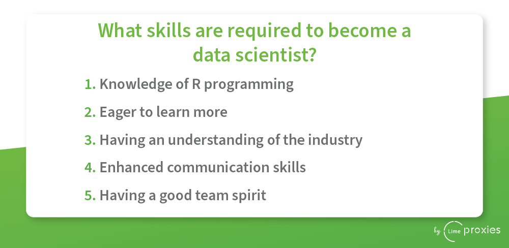 become a Data scientist