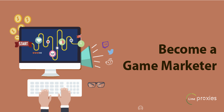 Make Money with Video Games - Become a game marketer